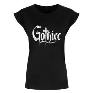 Image of Grindstore Womens/Ladies Gothicc T-Shirt (M) (Black)