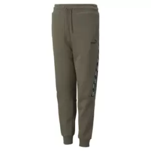 Image of Puma Power Tape Joggers Junior Boys - Green