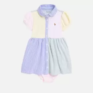 Image of Polo Ralph Lauren Baby Girls Cotton Dress - 6 Months