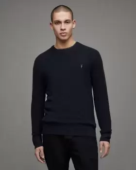 Image of AllSaints Ivar Merino Crew Jumper