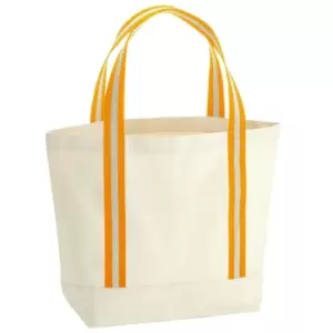 Image of Westford Mill EarthAware Organic Shoulder Bag (One Size) (Natural/Amber)