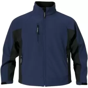 Image of Stormtech Mens Bonded TeflonA DWR Wind/Water Repellent Jacket (S) (Navy/Black)