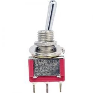 Image of Toggle switch 250 V AC 2 A 1 x OnOn TE Connectivity