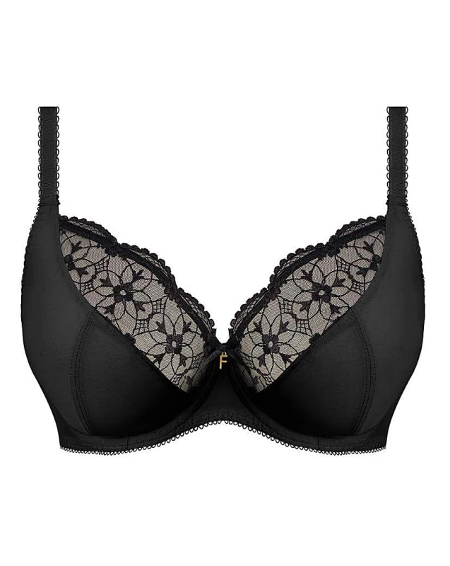 Image of Freya Freya Hallie Plunge Wired Bra Black - Freya - Size: 34E Black Female 34E QV27927