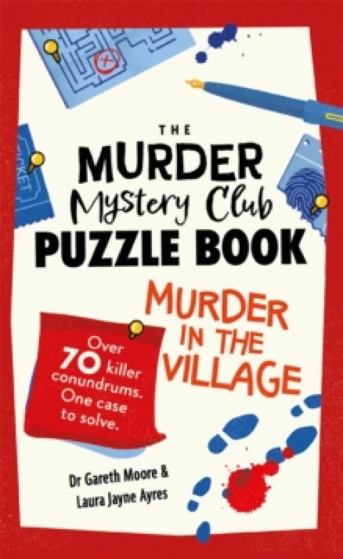 Image of Boxer Gifts The Murder Mystery Club Puzzle Book Multi