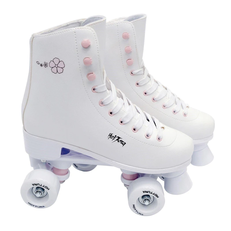 Image of Hot Tuna HotTuna Figure Roller Skates Womens White female 3 (36)