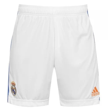 Image of adidas Real Madrid Home Shorts 2021 2022 - White