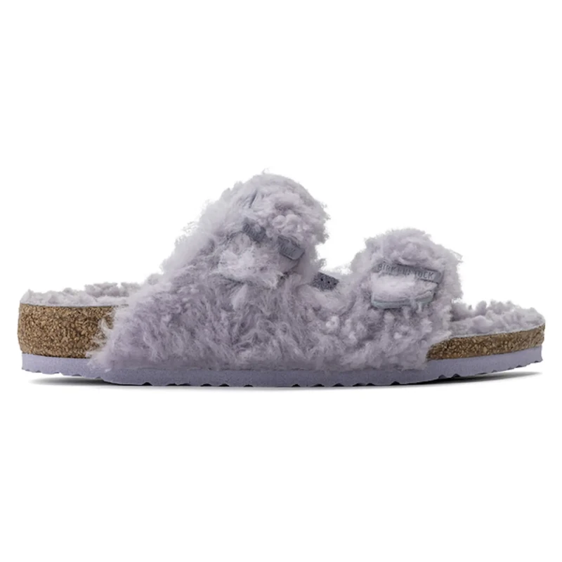 Image of Birkenstock Girl's sandals Birkenstock Arizona Fur Violet Female 33