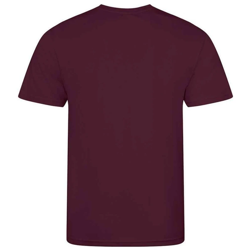 Image of AWDis Cool Plain Magenta T-Shirt in Burgundy Size: 12-13 Years Burgundy Unisex 12-13 Years