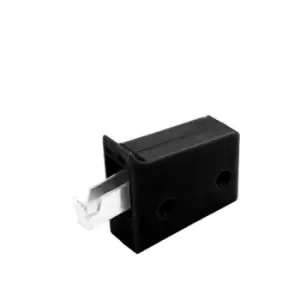 Image of Airtic Universal Wall Hanging Brackets for Kitchen Cabinets - Black, Pack of 20