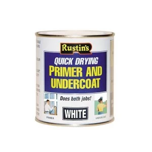 Image of Rustins Quick Dry Primer & Undercoat Grey 250ml