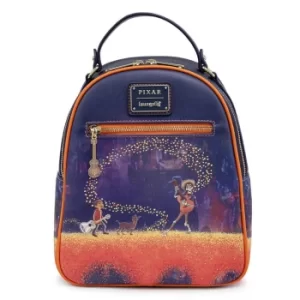 Image of Loungefly Pixar Coco Marigold Bridge Mini Backpack