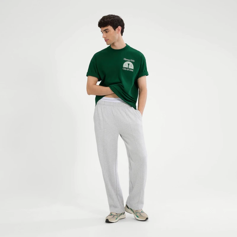 Image of Ellesse Mens Club Corsa T-Shirt Dark Green male Medium