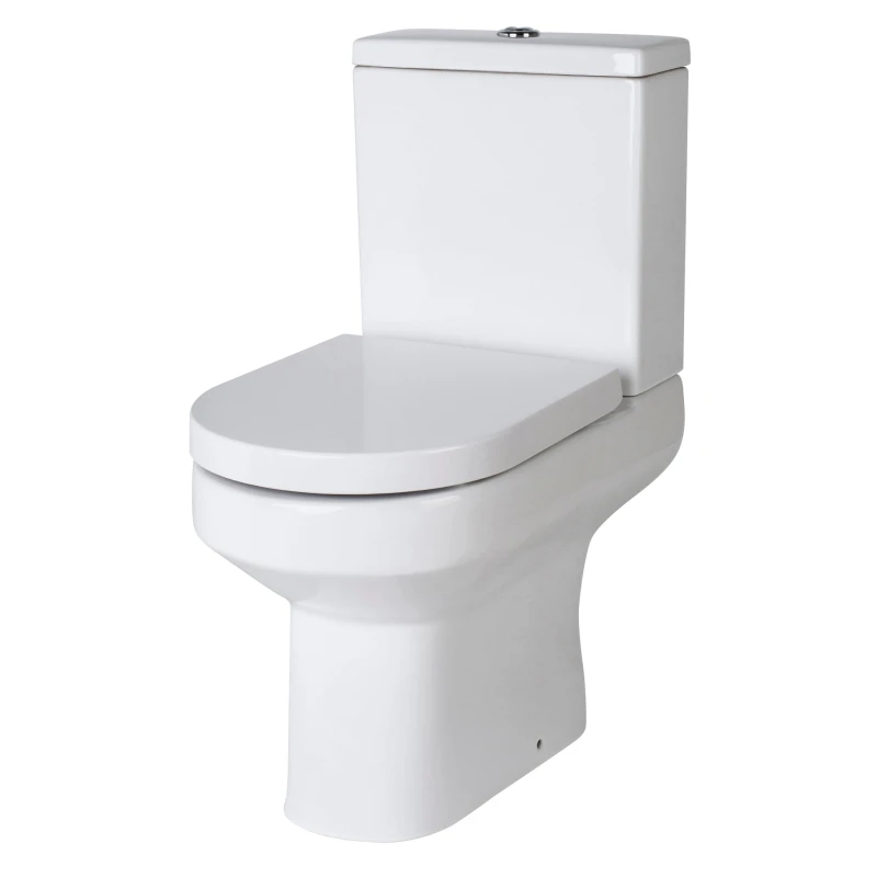 Image of Balterley Semi-Flush to Wall Pan & Cistern - 800mm x 397mm x 625mm White