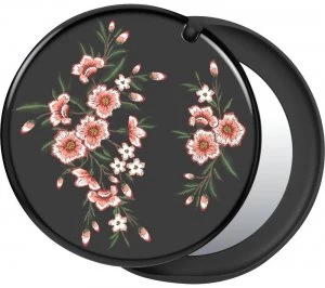 Image of POPSOCKETS Swappable PopMirror Phone Grip - Pink Blossom & Black, Pink