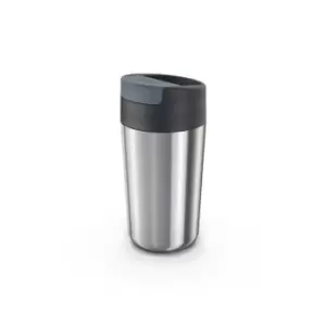 Image of Joseph Silver Stainless Steel Sipp Reusable Travel Mug, 454ml