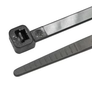 Image of BQ Black Cable Ties L200mm Pack of 200