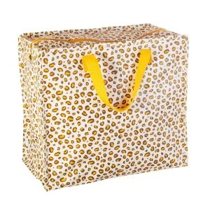 Image of Sass & Belle Natural Leopard Print Storage Bag