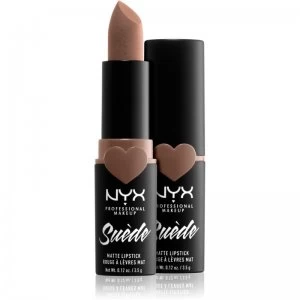 Image of NYX Professional Makeup Suede Matte Lipstick Matte Lipstick Shade 35 Downtown Beauty 3,5 g