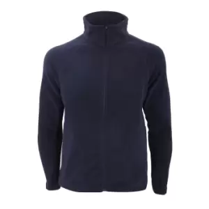 Image of Result Core Mens Micron Anti Pill Fleece Jacket (S) (Navy Blue)