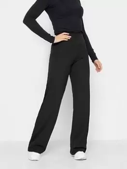 Image of Long Tall Sally Wide Leg Yoga Pant 34in, Black, Size 14, Length 38, Women