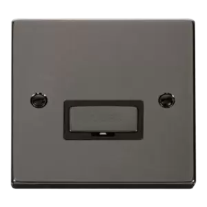 Image of Click Scolmore Deco Ingot 13A Fused Spur Unit - VPBN750BK