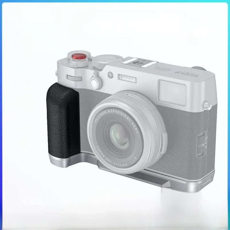 Image of SmallRig L-Shape Handle for Fujifilm X100VI / X100V, w Arca-Swiss Quick Release Plate for Tripod Mount, w Silicone handle 4555