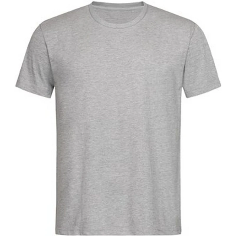 Image of Stedman Stedman Men Lux T-Shirt in Mid Grey Size: Small Mid Grey S Male 5063107600783