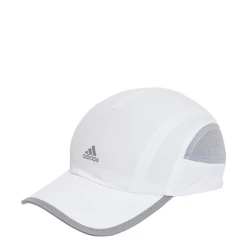 Image of adidas Four-Panel Running Cap Unisex - White / Halo Silver