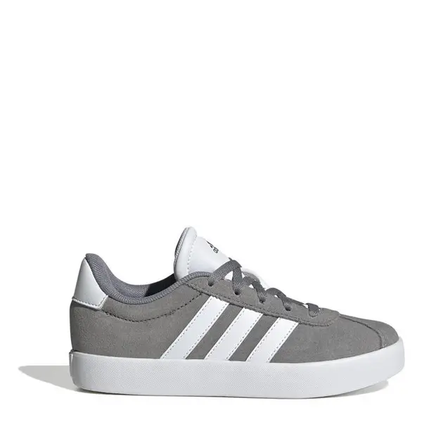 Image of adidas VL Court 3.0 Shoes Junior Boys - Grey 3