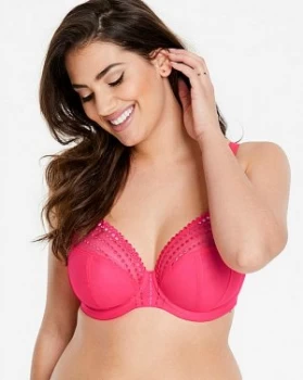 Image of Elomi Matilda Neon Pink Plunge Wired Bra