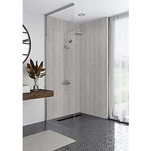 Image of Mermaid Elite Vieste Post Form Single Shower Panel