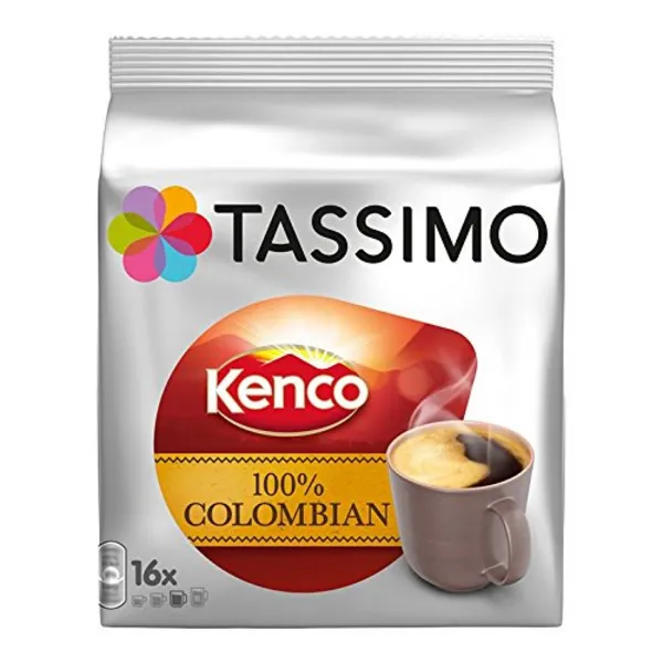 Image of Tassimo Kenco Colombian Coffee 16 Pods