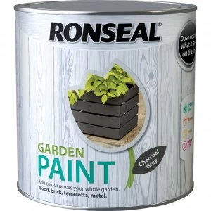 Image of Ronseal General Purpose Garden Paint Charcoal 2.5l
