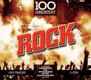 Image of 100 Greatest Rock by Various Artists CD Album
