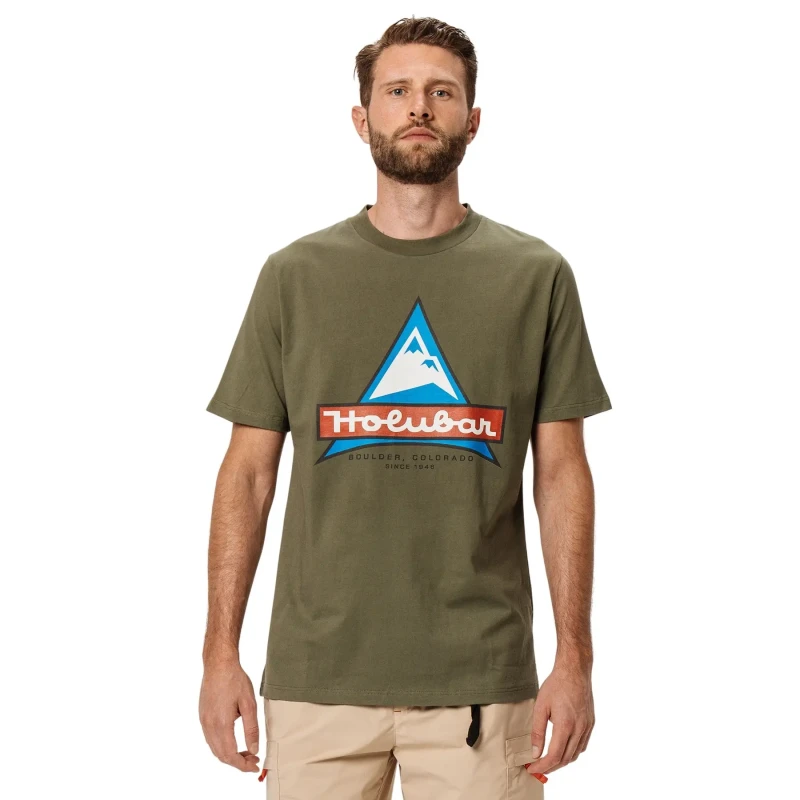 Image of Holubar T-Shirt Holubar Logo JJ20 Vert Male S SS21M056