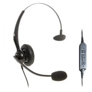 Image of JPL Headset JAC PLUS USB-M with Noise Cancelling Wired Black