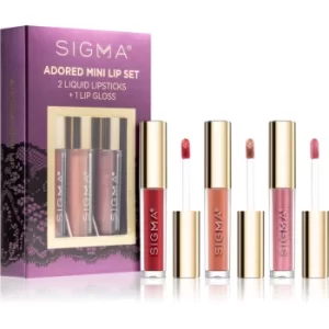 Image of Sigma Beauty Magnifique Adored Mini Lip Set Gift Set (for Lips)