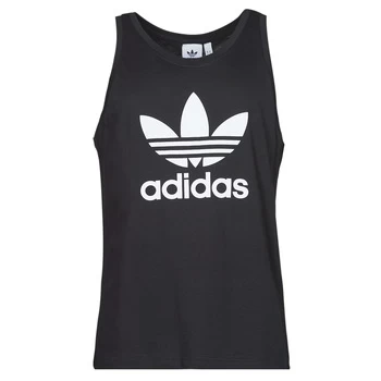 Image of adidas TREFOIL TANK mens Vest top in Black - Sizes XXL,S,M,L,XL,XS