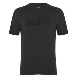 Image of Levis Levis Short Sleeve Relax T-Shirt Mens - Black