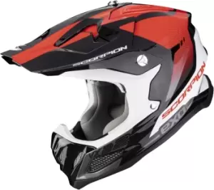 Image of Scorpion VX-22 Air Attis Motocross Helmet, black-red, Size S, black-red, Size S