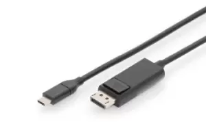 Image of Digitus USB Type-C Gen 2 adapter / converter cable, Type-C to DP