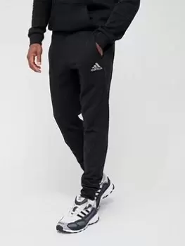Image of adidas Fleece Colourblock Pants - Black Size M Men