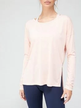 Image of Nike Training Dry Layer Long Sleeve Top - Pink
