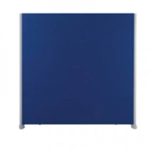 Image of Jemini 1800x800 Blue Floor Standing Screen Including Feet KF74336
