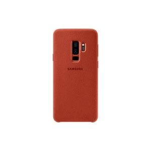 Image of Samsung EF XG965AREGWW Galaxy S9 Alcantara Cover in Red
