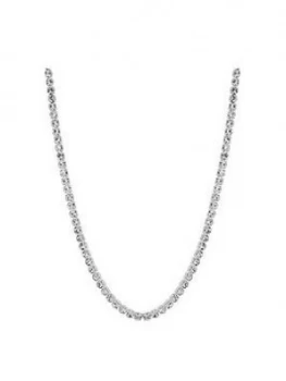 Image of Mood Silver Plated Crystal Choker Necklace