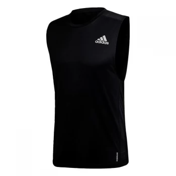 Image of adidas Own the Run Tank Top male - Black