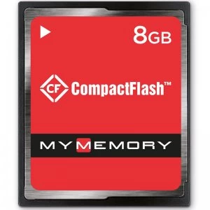 Image of MyMemory Compact Flash 8GB Memory Card