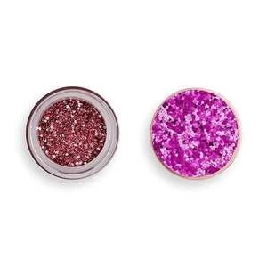 Image of Revolution Viva Glitter Body Balm Pot Pink Party